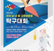 제59회 전국 남녀 중고 학생종별 탁구대회